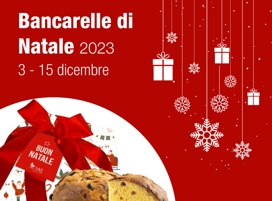 Bancarelle di Natale per LILT