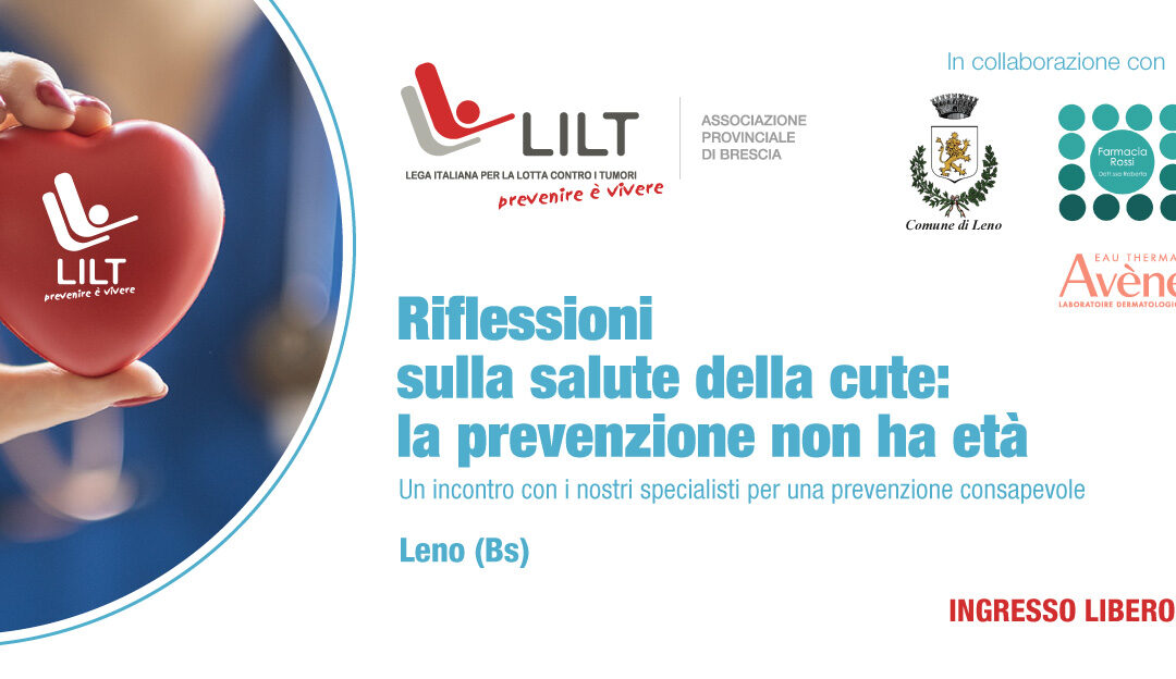 Una serie di incontri con i nostri specialisti per una prevenzione consapevole