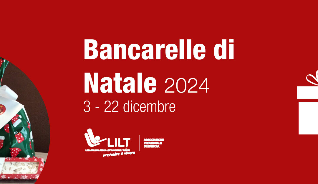 Bancarelle per aiutare la prevenzione