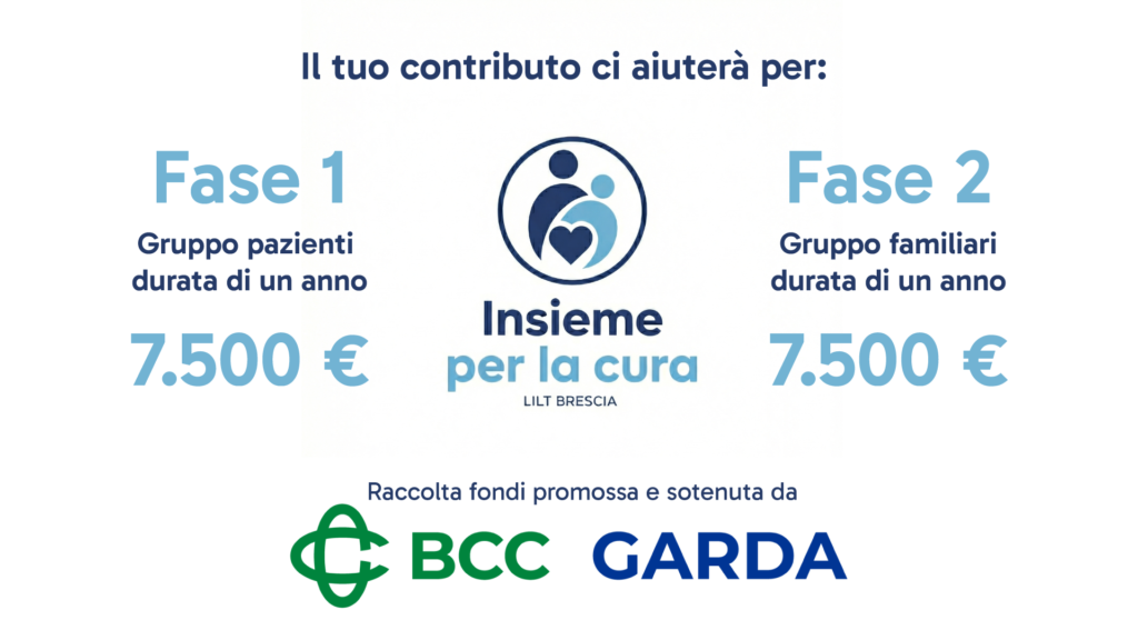 fasi del progetto Insieme per la cura